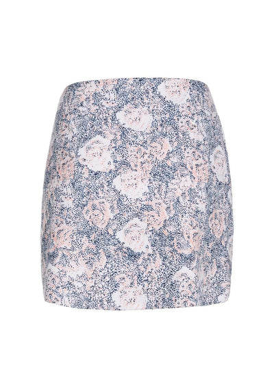 Womens Dotted Blossom Print Skort-Skorts-Callaway Apparel