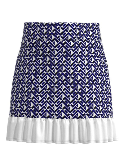 Womens Geometric Print Skort-Skorts-Callaway