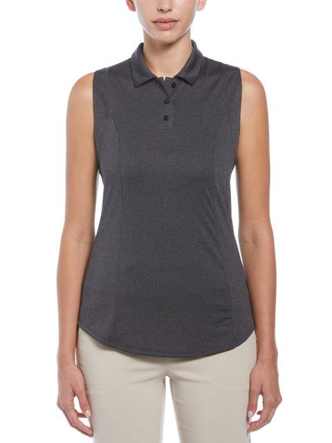 Womens Heather Golf Polo-Polos-Callaway