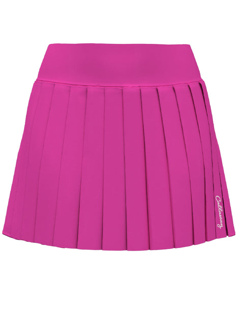 Womens High Waist Solid Skort-Skorts-Callaway