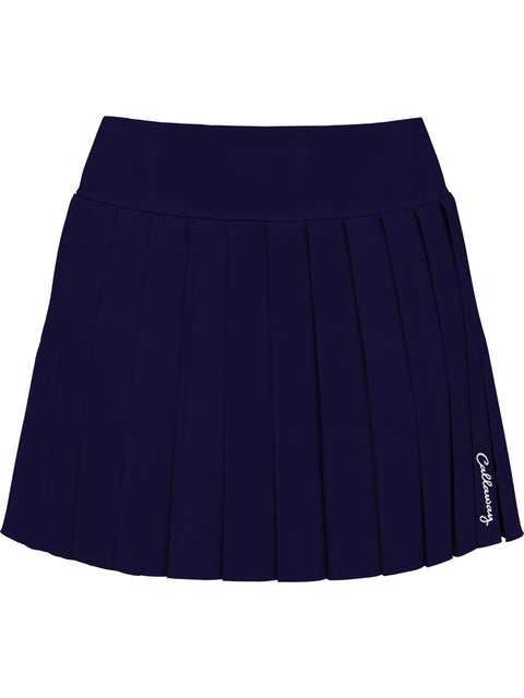 Womens High Waist Solid Skort-Skorts-Callaway