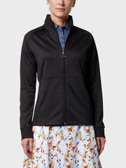 Womens Midweight Waffle Fleece Jacket-Jackets-Callaway