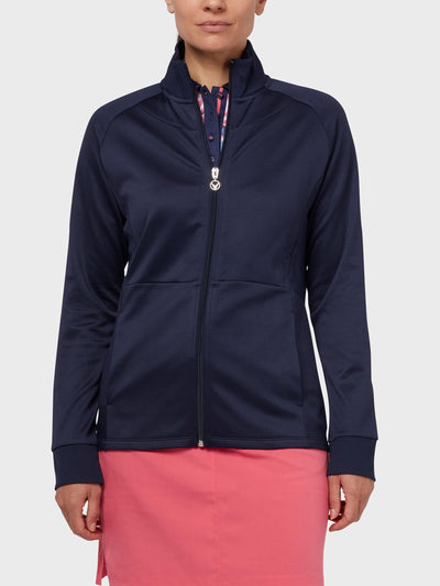 Womens Midweight Waffle Fleece Jacket-Jackets-Callaway