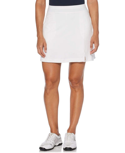 Womens Solid Stretch Skort Skorts Bright White / XL