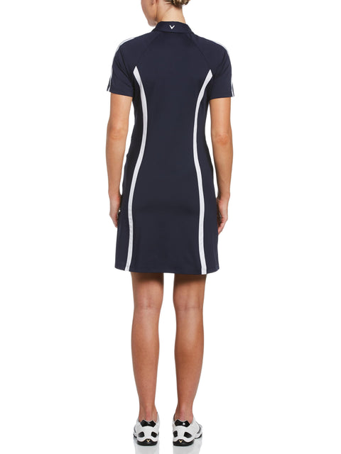 Womens Swing Tech™ Colour Block Dress (Peacoat) 