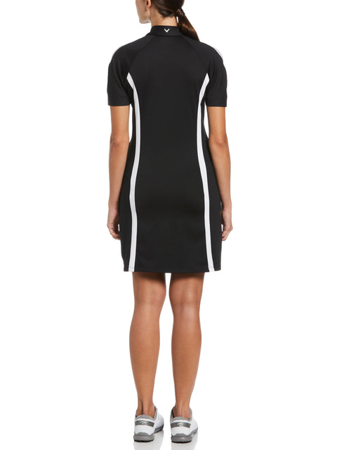 Womens Swing Tech™ Colour Block Dress (Caviar) 