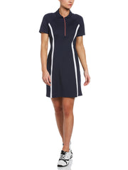 Womens Swing Tech™ Colour Block Dress (Peacoat) 