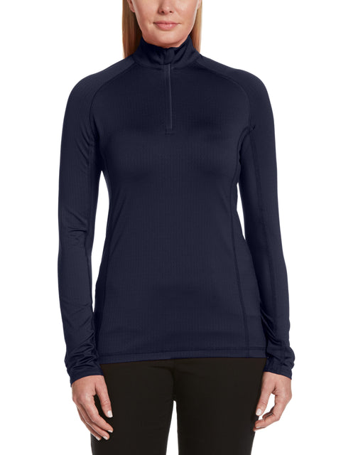 Womens Swing Tech Mock Pullover-Jackets-Callaway