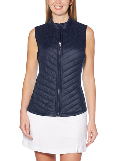 Womens Swing Tech Puffer Vest-Jackets-Callaway