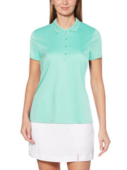 Womens Swing Tech Solid Polo-Polos-Callaway