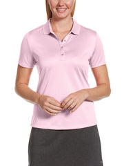 Womens Swing Tech Solid Polo-Polos-Callaway