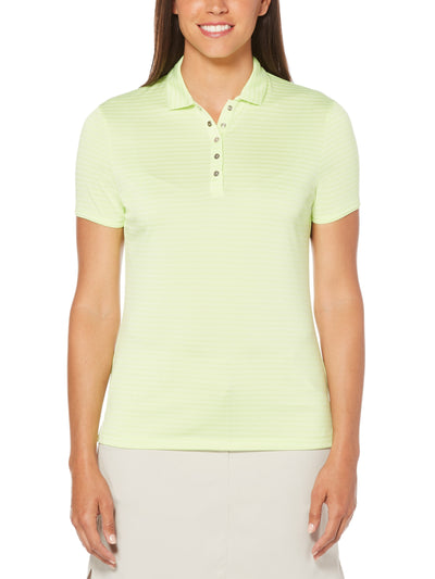 Womens Tonal Stripe Polo-Polos-Callaway