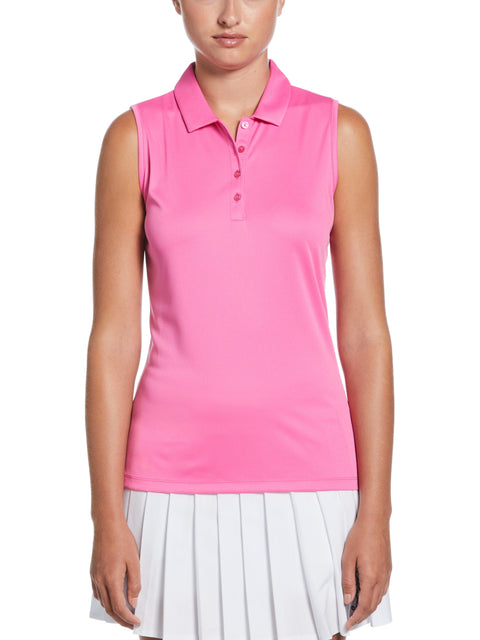 Womens Tournament Polo (Cheeky Pink) 