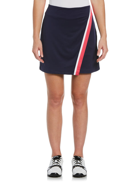 Womens Contrast Wrap Skort-Skorts-Callaway