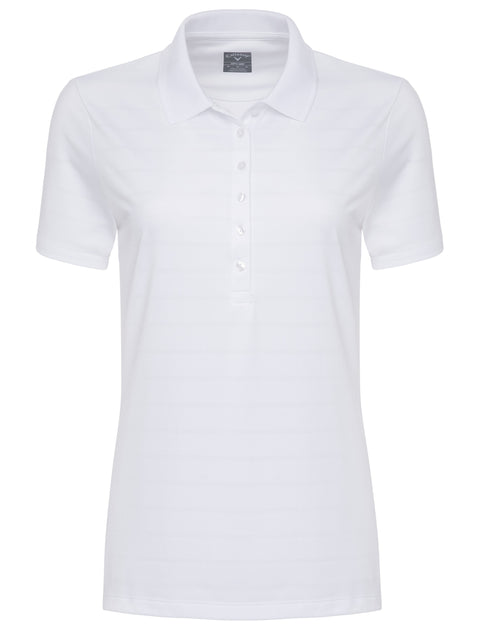 Opti-Vent Open Mesh Polo (White) 