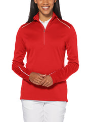 Womens WATER REPELLENT 1/4 ZIP PULLOVER-Jackets-Callaway