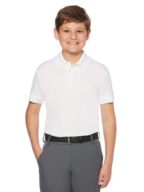 Youth Micro Hex Polo-Polos-Callaway