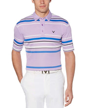 Big & Tall Birdseye Stripe Polo Polos Fairy Wren / 2X