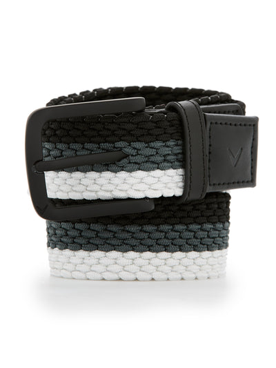 Big & Tall Braided Stretch Belt-Belts-Caviar/Iron Gate/Bw-4X-Callaway