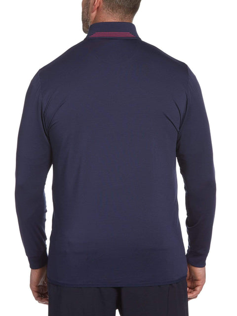 Big & Tall Chest Block 1/4 Zip Shirt-Jackets-Callaway Apparel