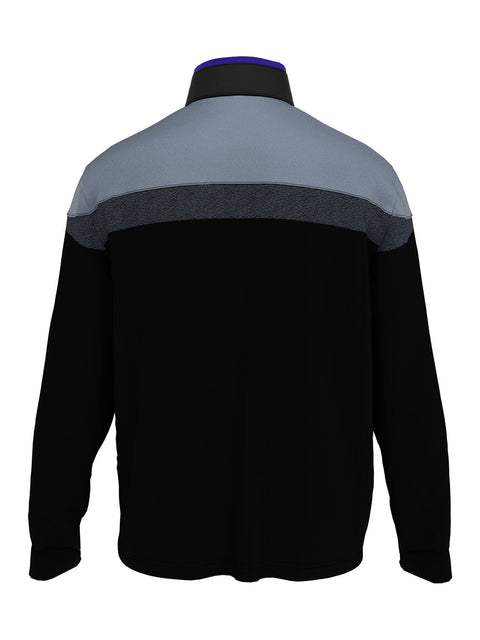 Big & Tall Chest Block 1/4 Zip Shirt-Jackets-Callaway