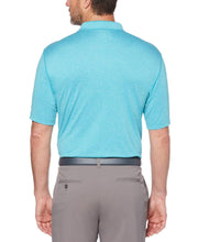 Big & Tall Cooling Heathered Polo With Chevron Polos