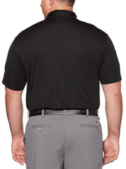 Big & Tall Cooling Micro Hex Polo with Chevron-Polos-Callaway Apparel