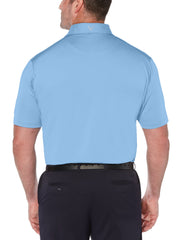 Big & Tall Cooling Micro Hex Polo with Chevron-Polos-Callaway