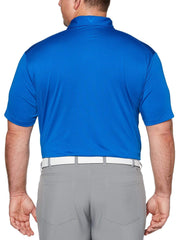 Big & Tall Cooling Micro Hex Polo with Chevron-Polos-Callaway Apparel