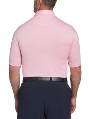 Big & Tall Cooling Micro Hex Polo with Chevron-Polos-Callaway Apparel