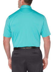 Big & Tall Cooling Micro Hex Polo with Chevron-Polos-Callaway Apparel