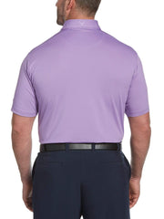 Big & Tall Cooling Micro Hex Polo with Chevron-Polos-Callaway Apparel