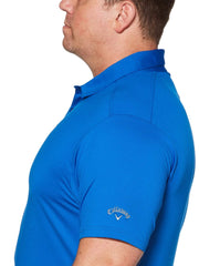 Big & Tall Cooling Micro Hex Polo with Chevron-Polos-Callaway Apparel