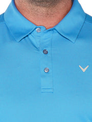 Big & Tall Cooling Micro Hex Polo with Chevron-Polos-Callaway