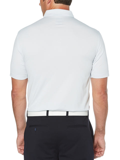 Big & Tall Fine Line Stripe Polo-Polos-Callaway