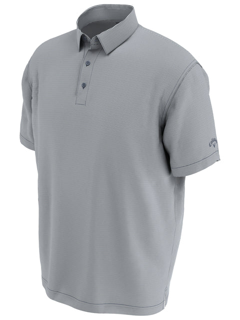 Big & Tall Fine Line Stripe Polo-Polos-Callaway