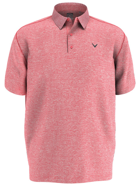 Big & Tall Heathered Polo-Polos-Sunkisk Coral Heather-5X-Callaway