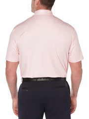 Big & Tall Houndstooth Printed Polo-Polos-Callaway