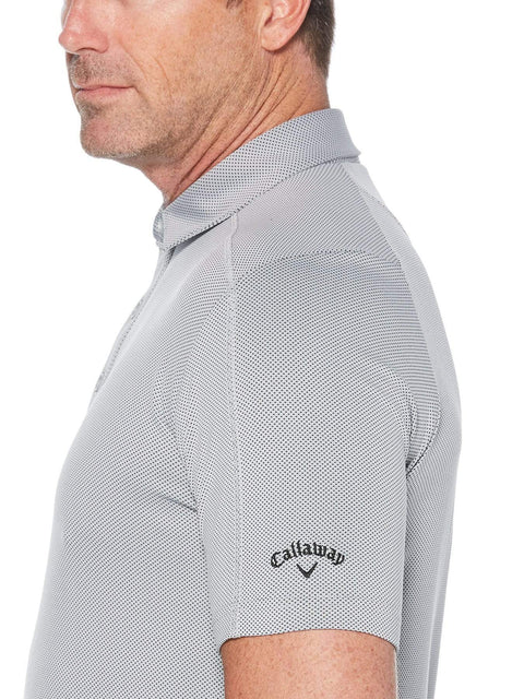 Big & Tall Jacquard Swing Tech Polo-Polos-Callaway Apparel