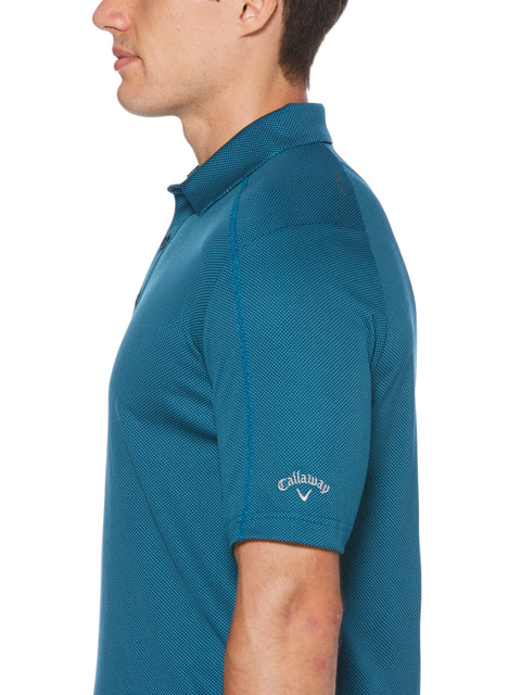 Big & Tall Jacquard Swing Tech Polo-Polos-Callaway