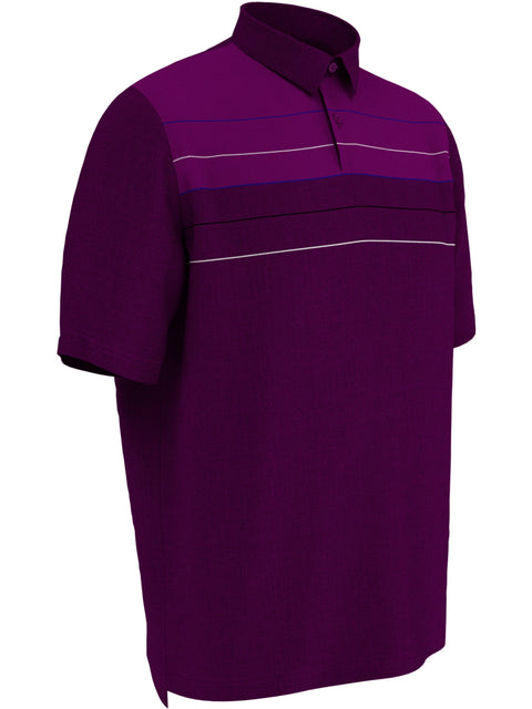 Big & Tall Jaspe Color Block Golf Polo-Polos-Callaway