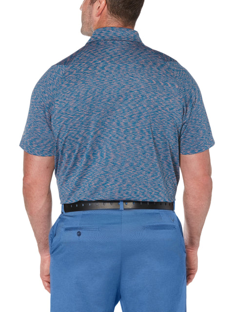 Big & Tall Marled Jacquard Polo-Polos-Callaway