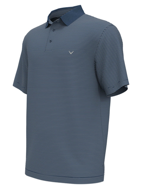 Big & Tall Micro Stripe Polo-Polos-Callaway