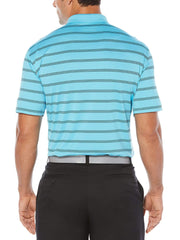 Big & Tall Opti-Dri Striped Polo-Polos-Callaway Apparel