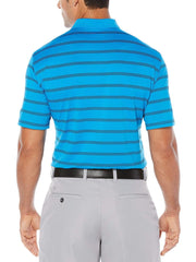 Big & Tall Opti-Dri Striped Polo-Polos-Callaway Apparel