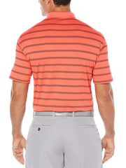 Big & Tall Opti-Dri Striped Polo-Polos-Callaway Apparel