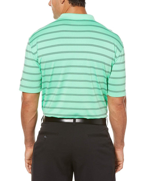 Big & Tall Opti-Dri Striped Polo Polos