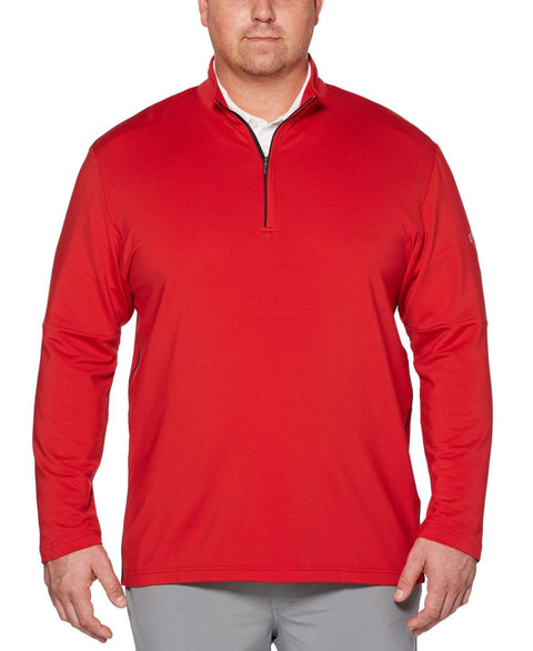 Big & Tall Outlast Premium Mid-Layer Pullover Jackets Tango Red / 2X