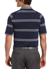 Big & Tall Oxford Stripe Golf Polo-Polos-Callaway