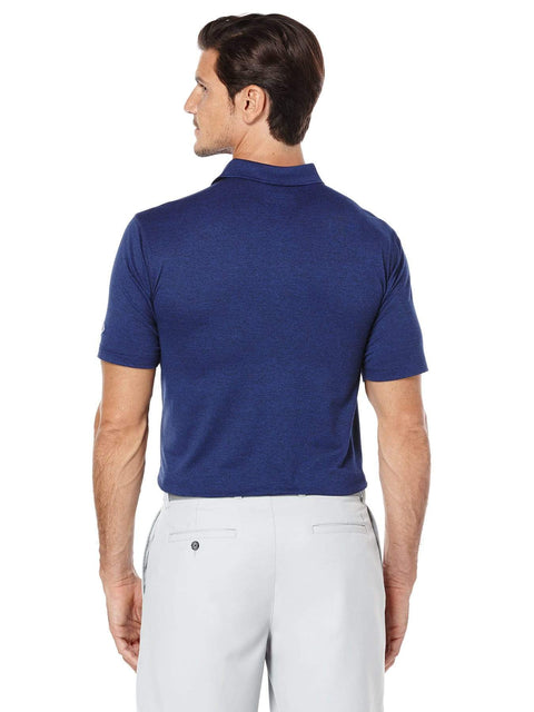 Big & Tall Performance Heathered Polo-Polos-Blueprint Heather-1X-Callaway Apparel